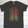 Minimalist Bike T-Shirt – Heavyweight Cotton, Classic Fit, Casual Style