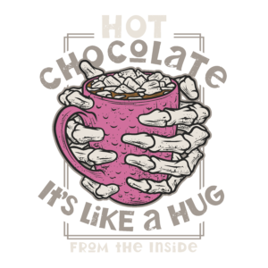 Alternative view of Hot Chocolate T-Shirt — Soft DTG-Ready Unisex Tee, Side-Seamed & Eco-Friendly