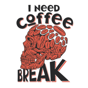 Alternative view of I Need Coffee Break T-Shirt — Unisex Soft Cotton, DTG-Ready & Eco-Friendly
