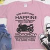 Happiness Buy a Motorcycle T-Shirt | Heavyweight Unisex Crewneck T-shirt | Gildan® 5000