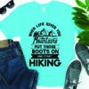 Put Boot On Hiking Premium Unisex Crewneck T-shirt | Bella + Canvas 3001