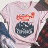 Mountain Explorer Premium Unisex Crewneck T-shirt | Bella + Canvas 3001