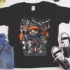 Graffiti Ninja T-Shirt | Heavyweight Unisex Crewneck T-shirt | Gildan® 5000