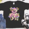 Label All Over Bear T-Shirt | Heavyweight Unisex Crewneck T-shirt | Gildan® 5000