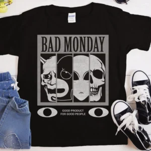 Bad Monday T-Shirt | Heavyweight Unisex Crewneck T-shirt | Gildan® 5000