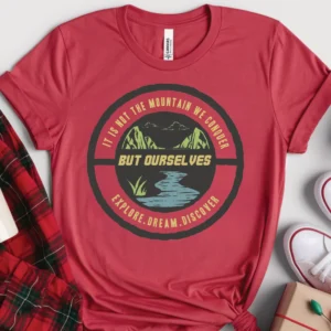 Explore and Discover Premium Unisex Crewneck T-shirt | Bella + Canvas 3001