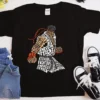 Hakouden Fighter Calligram T-Shirt - Heavyweight Cotton Tee for Casual Wear