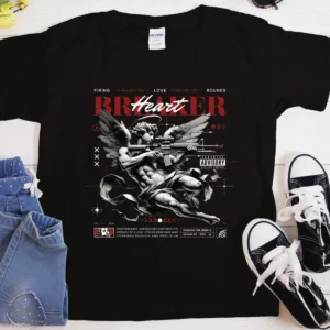 Heart Breaker Cupid Crewneck T-shirt | Gildan® 5000