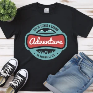 Life is Adventure Premium Unisex Crewneck T-shirt | Bella + Canvas 3001