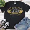 Motorcycle Garage Premium Unisex Crewneck T-shirt | Bella + Canvas 3001