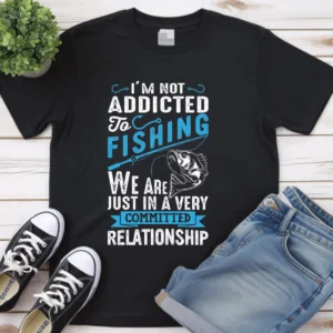 Fishing Relationship Premium Unisex Crewneck T-shirt | Bella + Canvas 3001