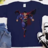 Superman Calligram T-Shirt | Heavyweight Unisex Crewneck T-shirt | Gildan® 5000