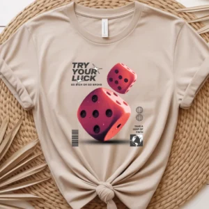 Try Your Luck Unisex Crewneck T-shirt | Gildan® 5000