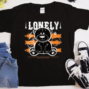 Lonely Bear T-Shirt | Heavyweight Unisex Crewneck T-shirt | Gildan® 5000