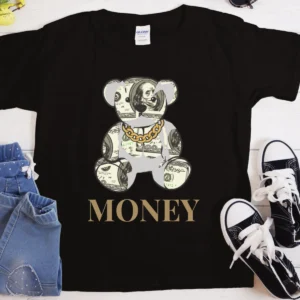 Money Bear T-Shirt | Heavyweight Unisex Crewneck T-shirt | Gildan® 5000