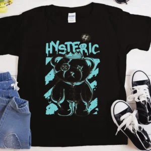Hysteric Bear T-Shirt | Heavyweight Unisex Crewneck T-shirt | Gildan® 5000