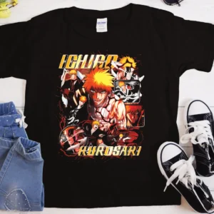 Ichigo Kurosari Anime T-Shirt | Heavyweight Unisex Crewneck T-shirt | Gildan® 5000
