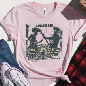 Music Garage Premium Unisex Crewneck T-shirt | Bella + Canvas 3001